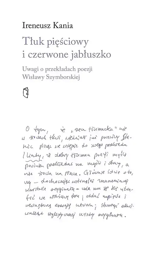 Tłuk pięściowy i czerwone jabłuszko