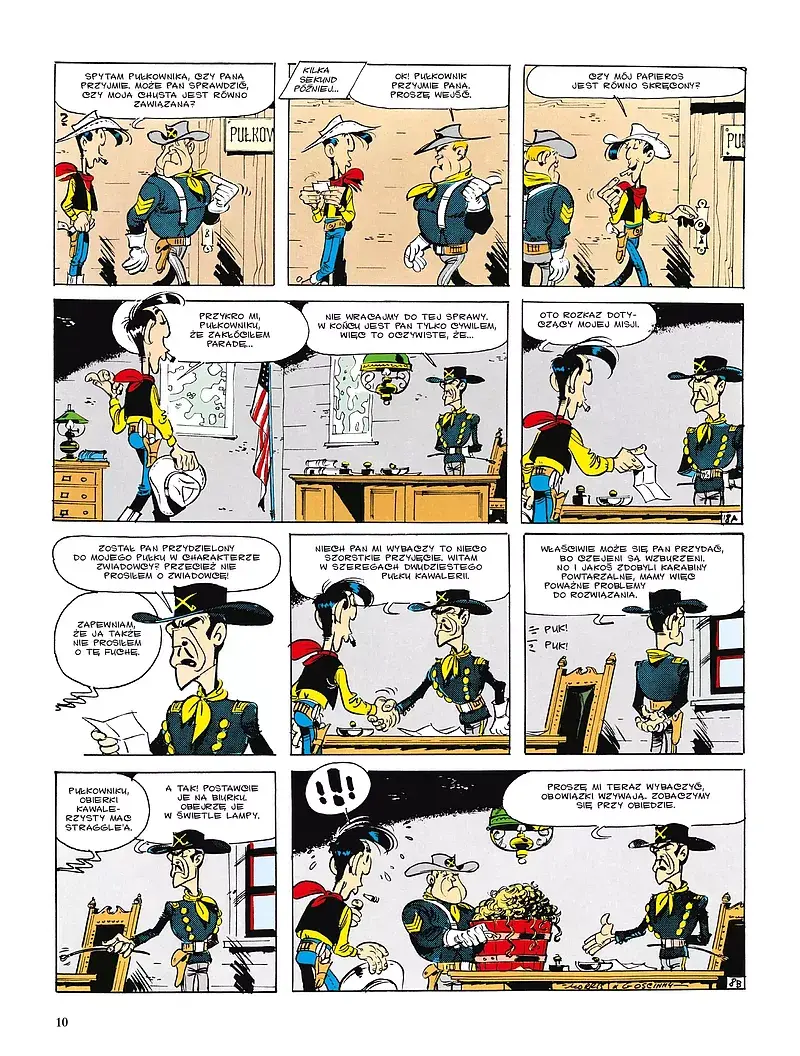 Lucky Luke - 27 -  Dwudziesty pułk kawalerii