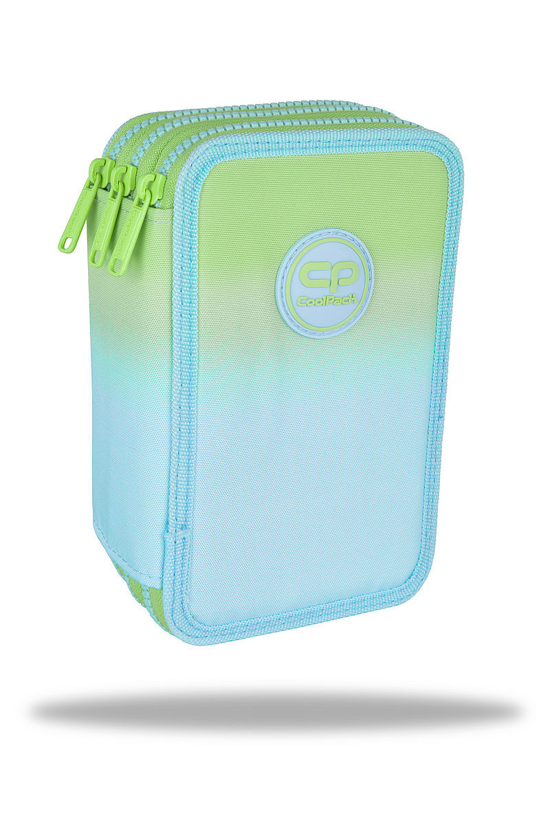 Piórnik 3-komorowy z wyposażeniem coolpack jumper 3 gradient mojito