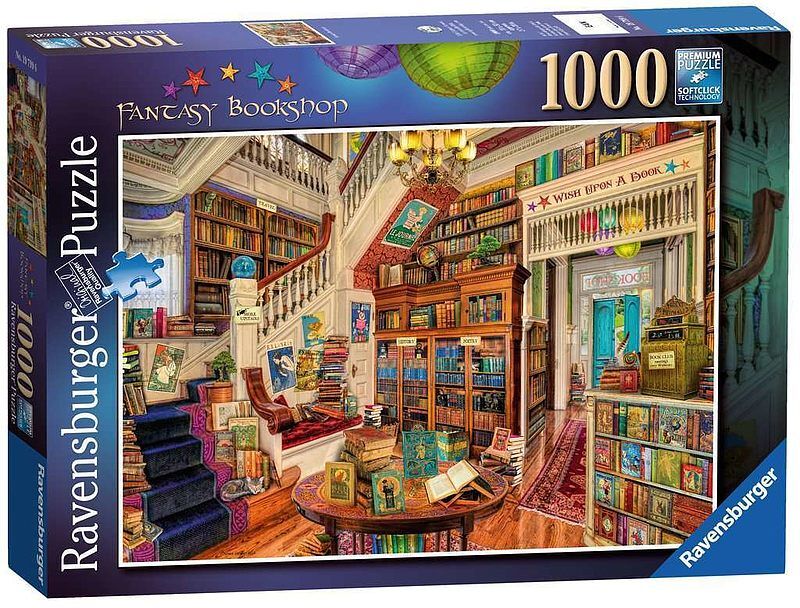 Puzzle 2d 1000 fantastyczna księgarnia 19799