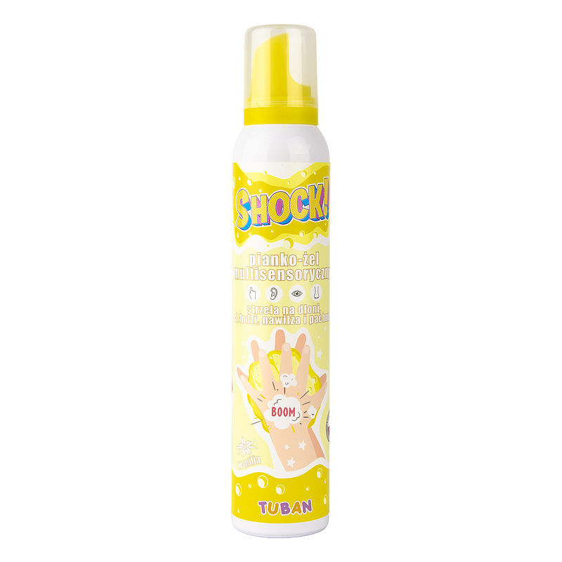Multisensoryczny pianko-żel shock! wanilia 200ml