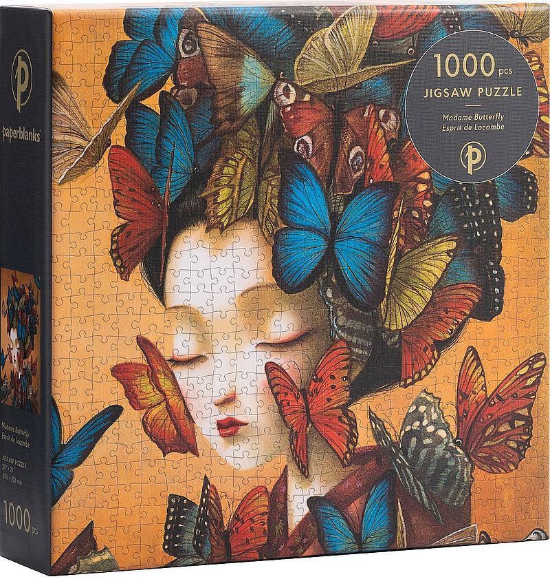 Puzzle 1000 elementów Paperblanks Madame Butterfly