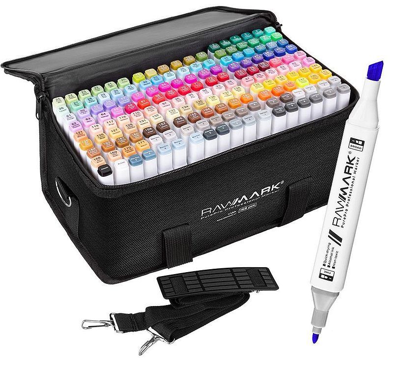 Promarkery alkoholowe rawmark purepro 168 kolorów