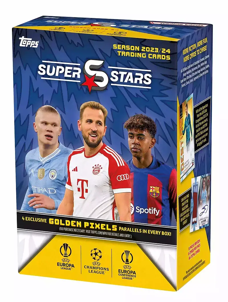 Uefa topps superstars value box