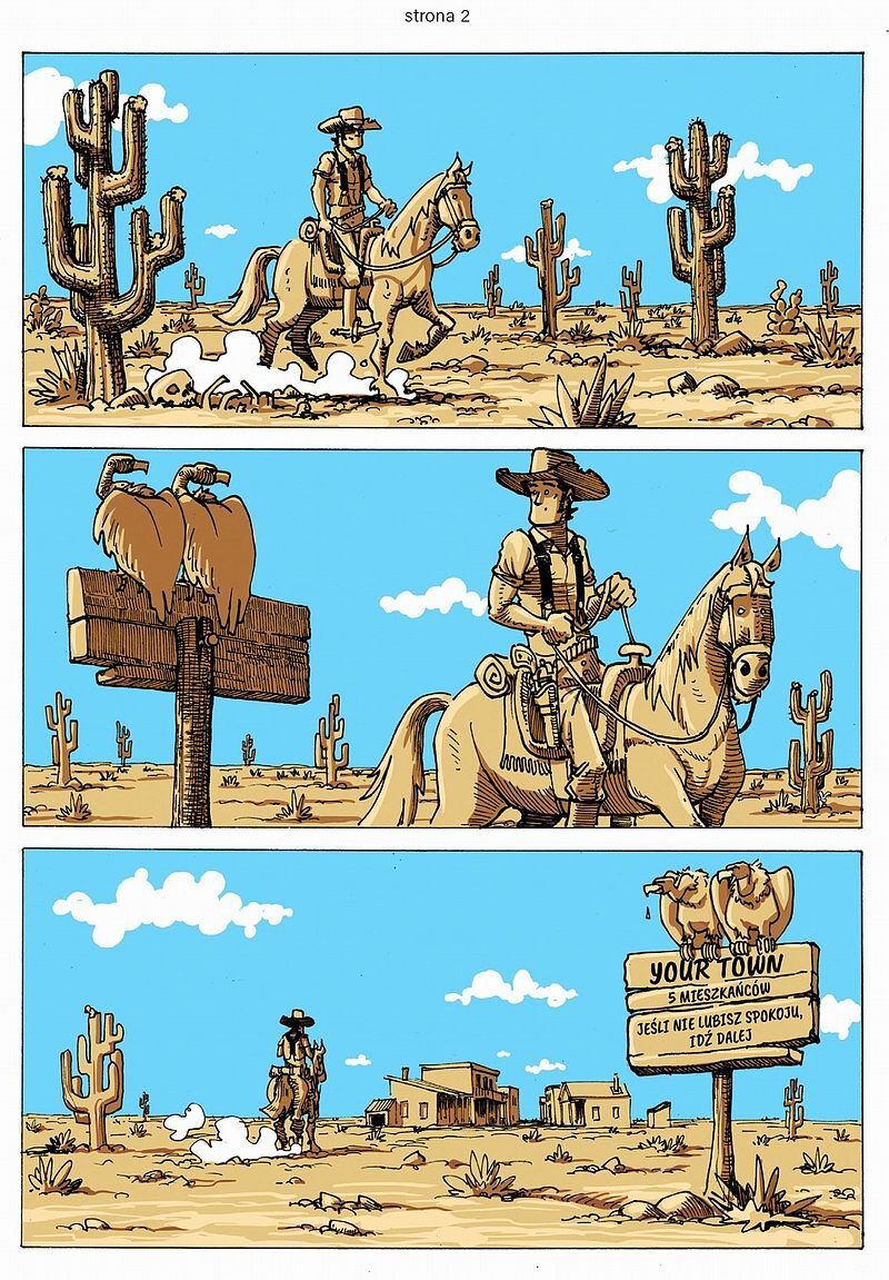 Komiksy paragrafowe - Your Town: Twoje miasto