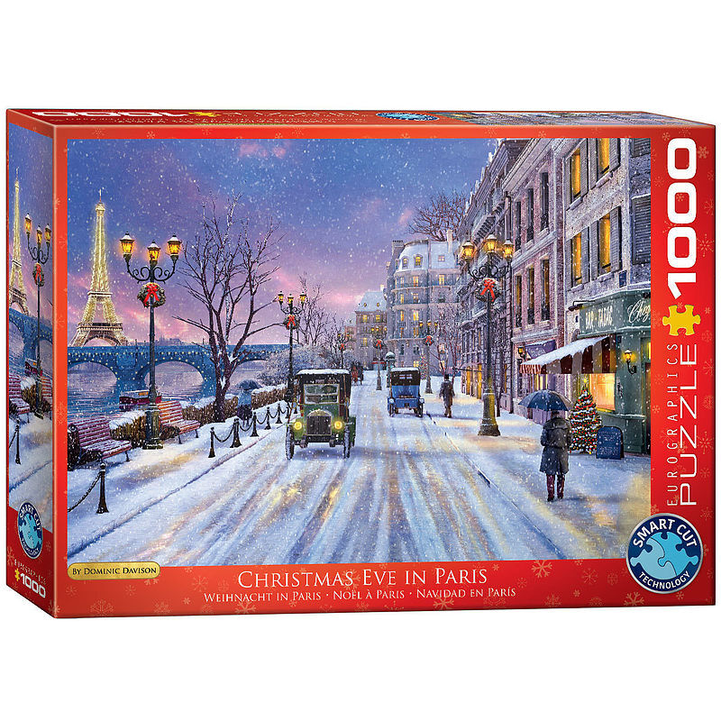 Puzzle 1000 christmas eve in paris 6000-0785