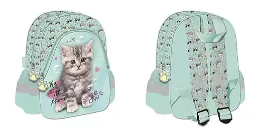 Plecak mały my little friend mint kitty