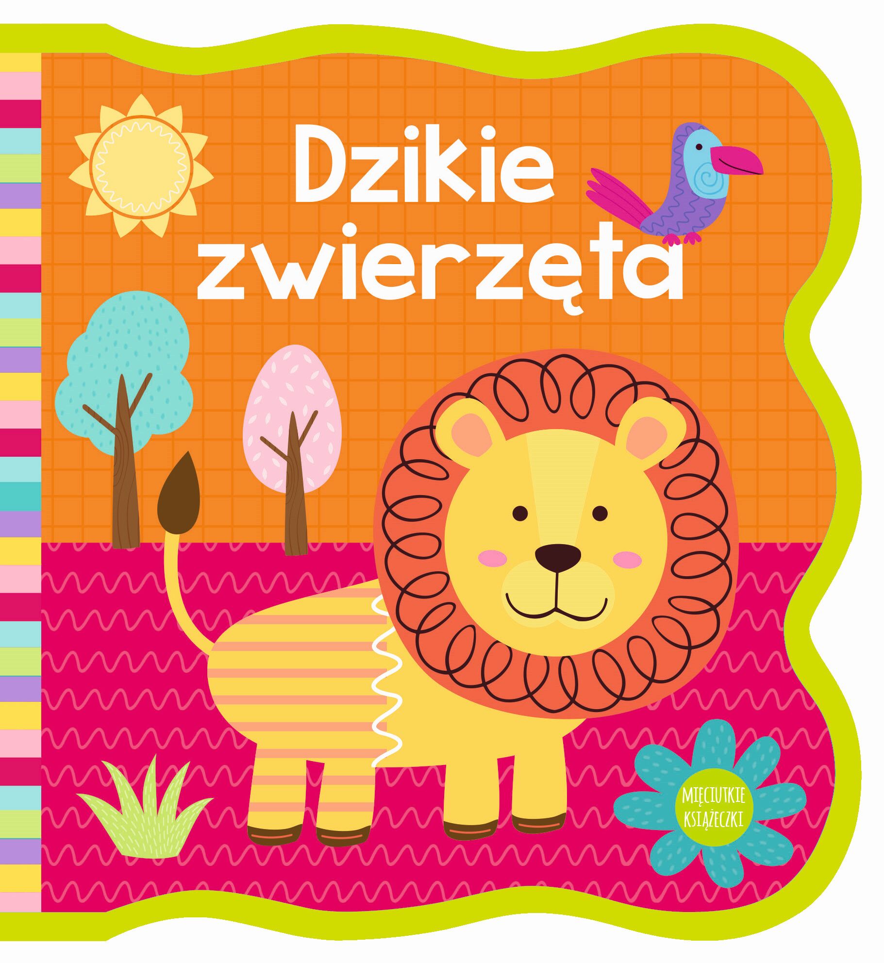 Dzikie zwierzęta mięciutkie książeczki