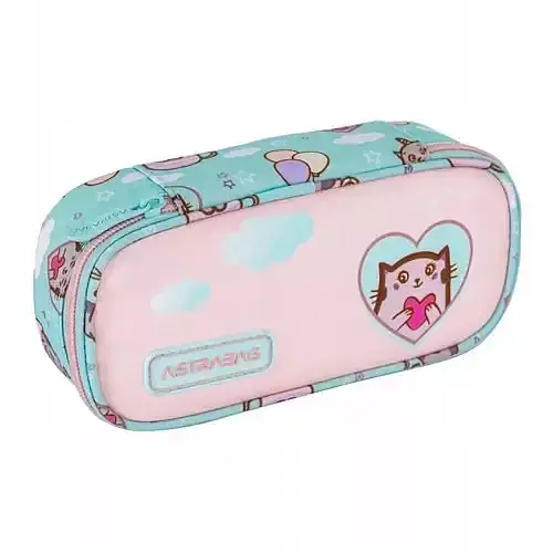 Piórnik owalny astrabag kitty's world