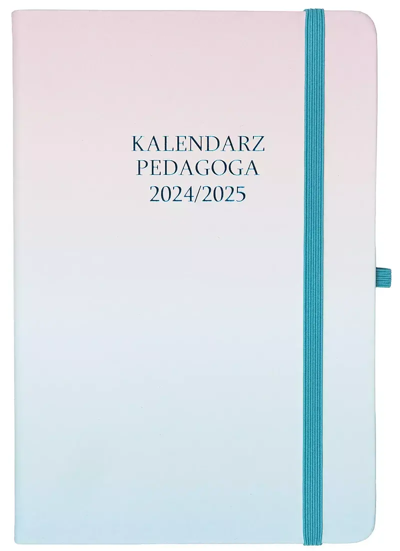 Kalendarz pedagoga 2024/2025 salsa a5 tygodniowy kolorowy
