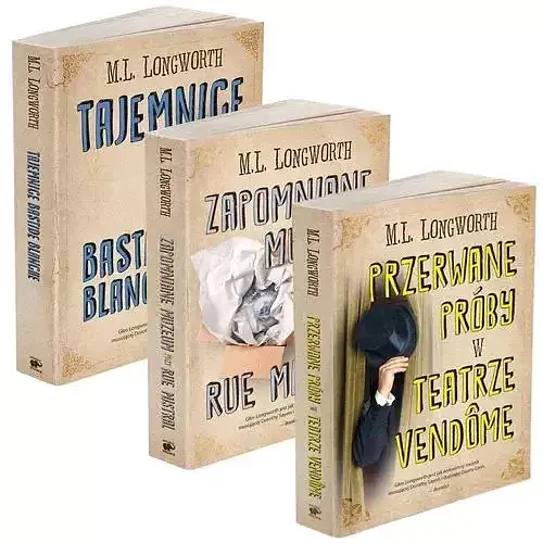 Pakiet: Przerwane próby w Teatrze Vandome/ Zapomniane muzeum przy rue Mistral/ Tajemnice Bastide Blanche