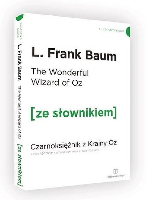 Czarnoksiężnik z krainy Oz wersja angielska z podręcznym słownikiem