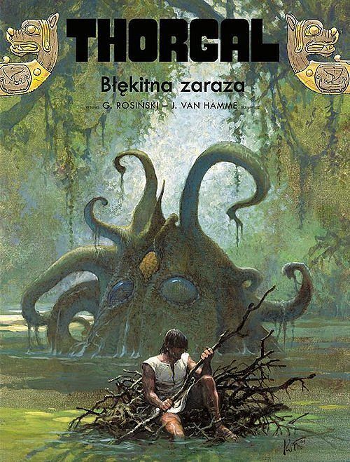 Thorgal - 25 - Błękitna zaraza (twarda oprawa. wydanie 2021)