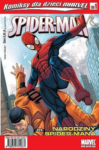 Spider-Man - 1 - Narodziny Spider-Mana (Komiksy dla dzieci Marvel #1)
