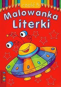 Literki. Malowanka. Część 5
