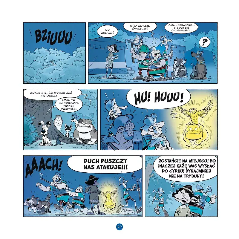 Idefiks i Nieugięci - 06 - Świetlisty las