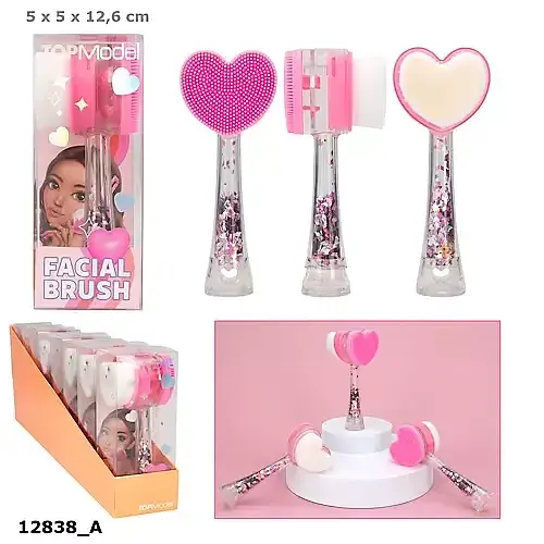 Szczoteczka do masażu twarzy top model beauty&me 12838a