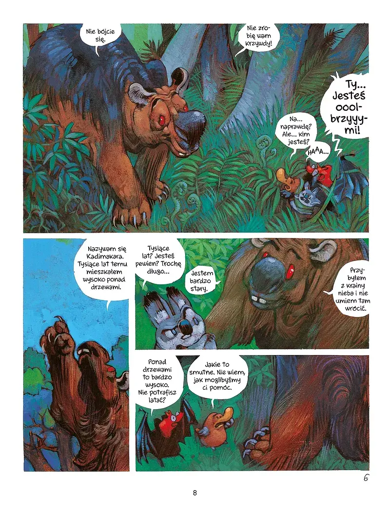Dziobak Toto - 06 - Dziobak Toto w krainie nieba