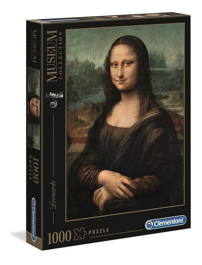 Puzzle 1000 museum leonardo mona liza 31413
