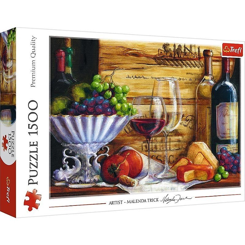 Puzzle 1500 w winnicy 26174