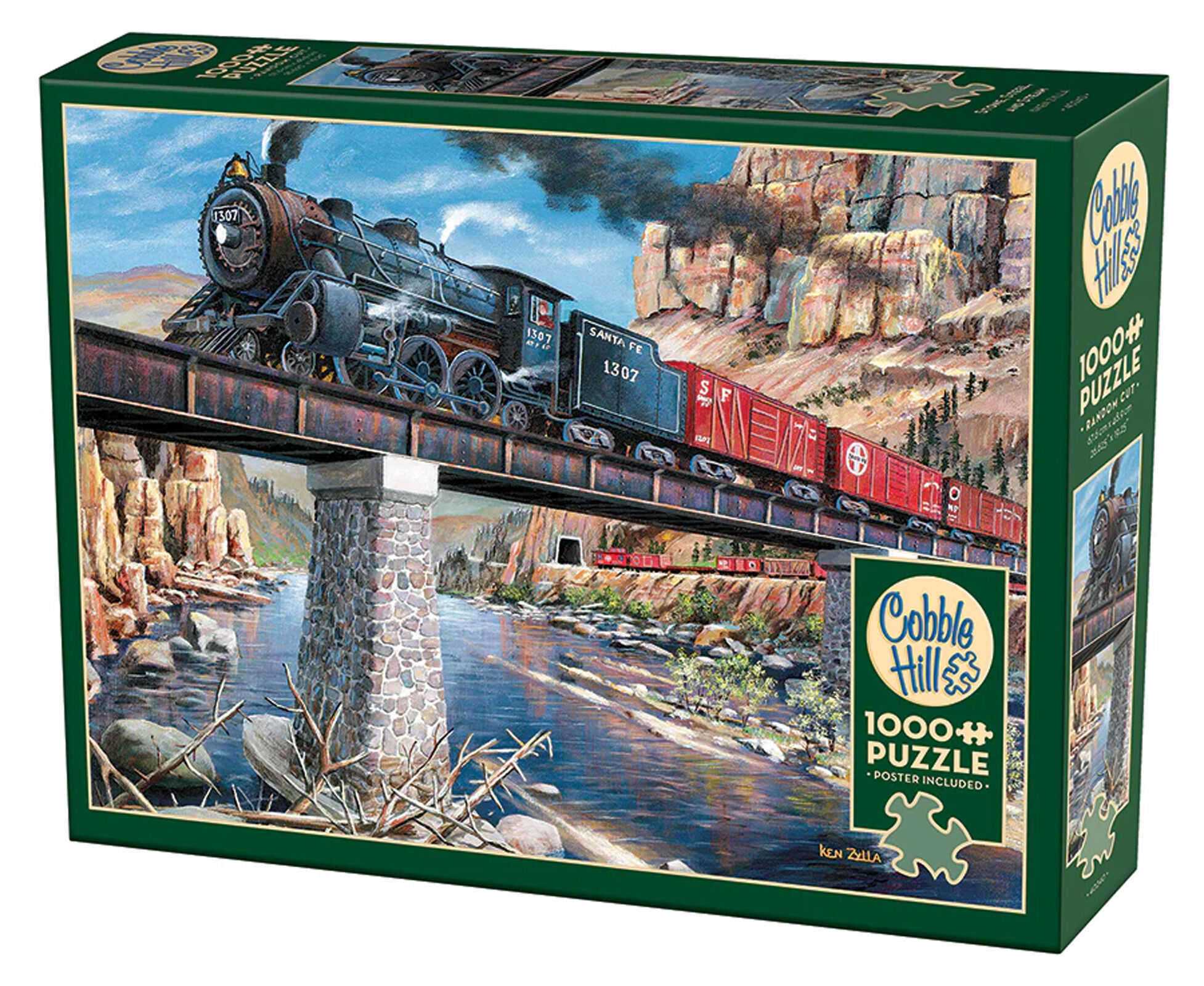 Puzzle 1000 Kamień stal i para 113561