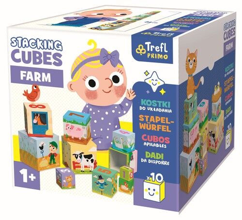 Stacking Cubes. Kostki do układania - Farma