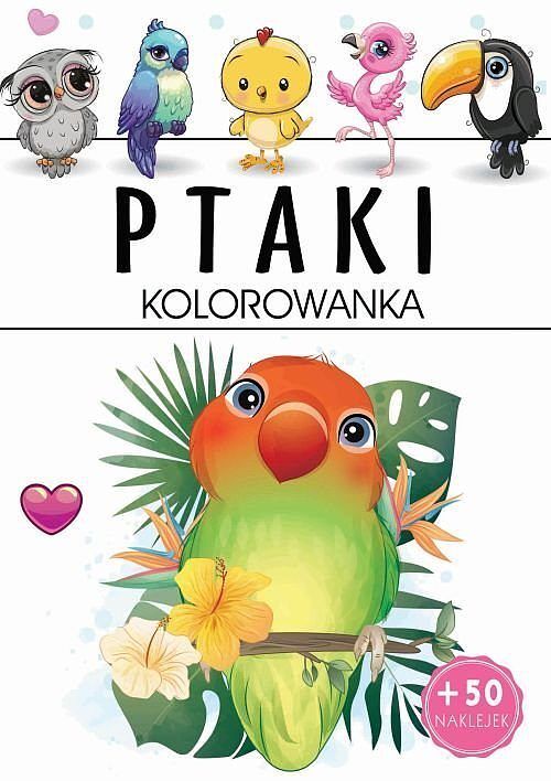 Ptaki - kolorowanka
