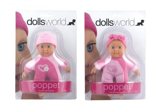 Lalka bobas 17 cm Poppet