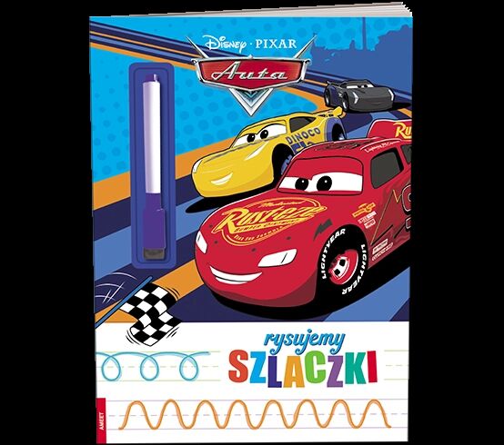 Disney Auta Rysujemy szlaczki KSS-9116