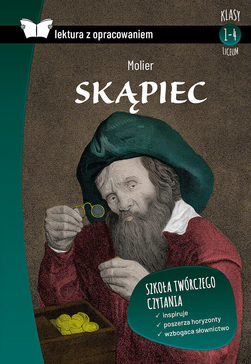 Skąpiec. Lektura z opracowaniem