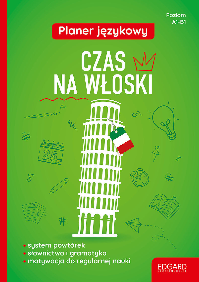 Planer językowy. Czas na włoski Wyd. 1 (oprawa miękka)