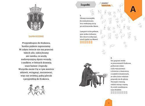 Zagadki wierszyki ciekawostki o Krakowie Krakusek