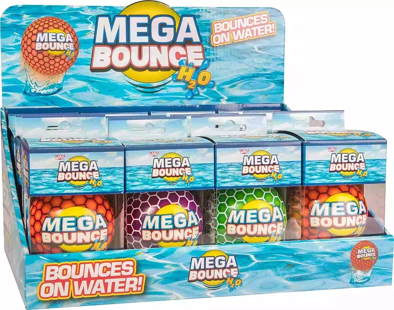 Piłeczka do wody mega bounce h2o 1 szt. Mix kolorów