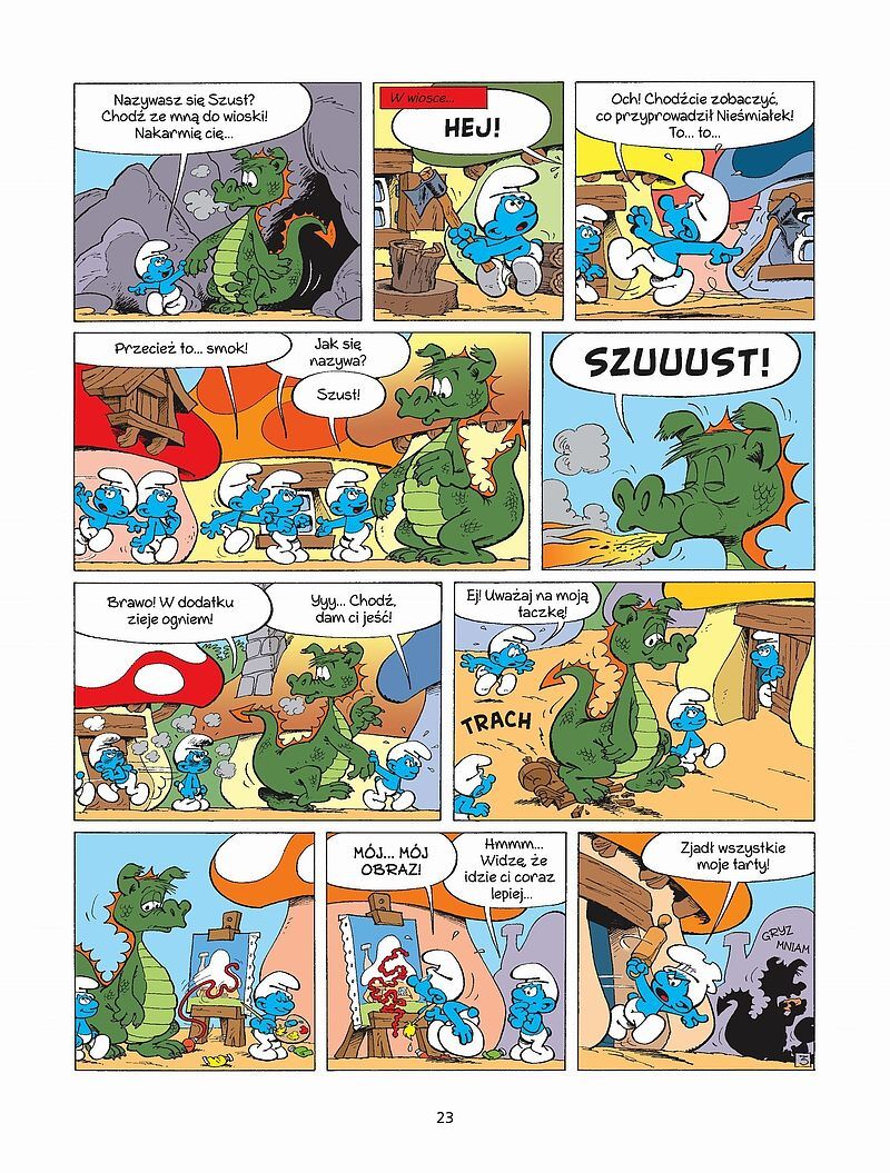 Smerfy - 15 - Dziwne przebudzenie Smerfa Śpiocha