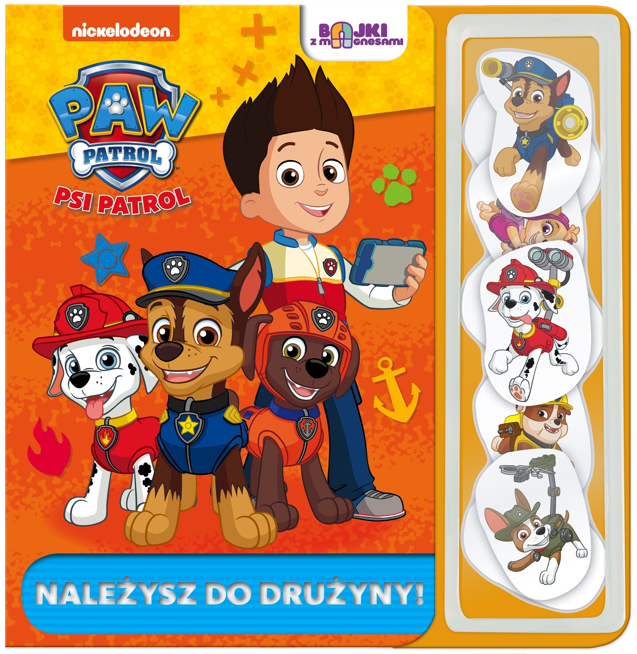 Psi Patrol. Bajki z magnesami. Należysz do drużyny!