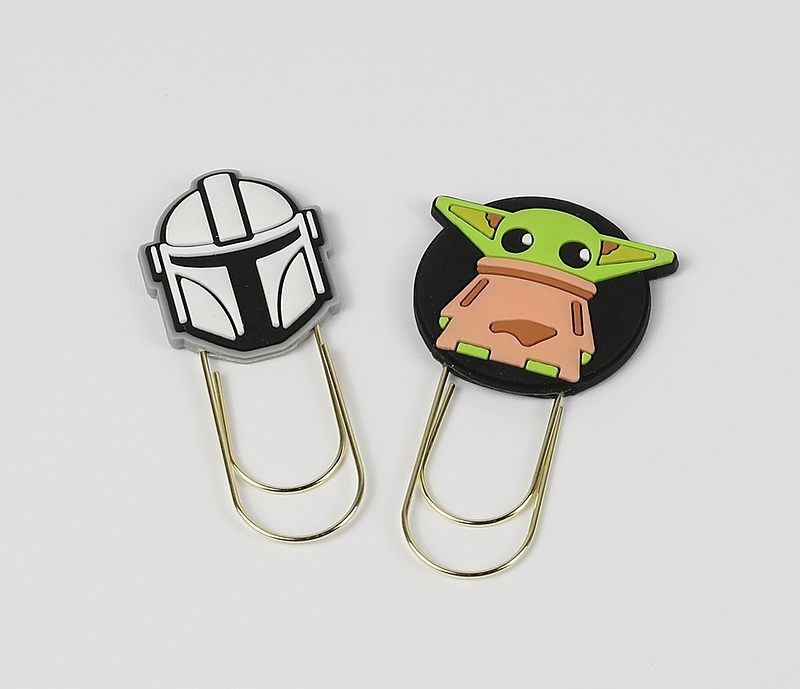 Klipy do papieru disney fashion mandalorian 2 szt. Mix