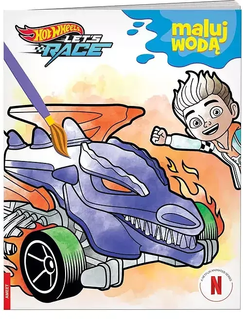 Hot Wheels Maluj wodą