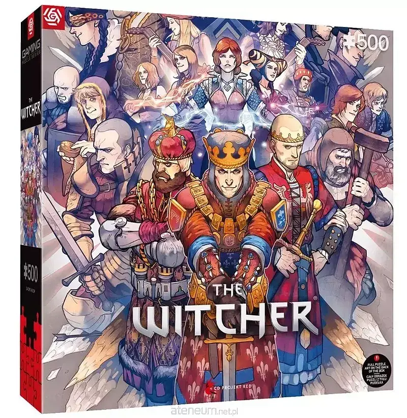 Puzzle 500 Wiedźmin: The Witcher Northern Realms