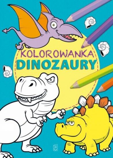 Kolorowanka dinozaury