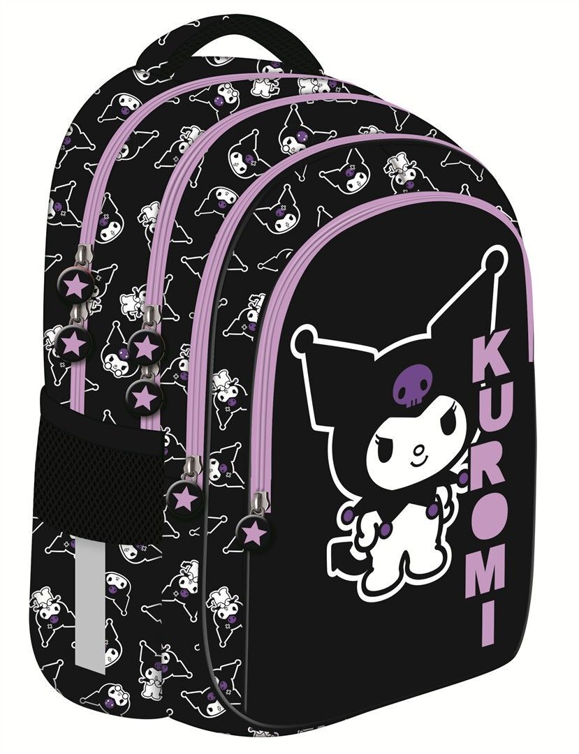 Plecak 4 -komorowy Kuromi Black