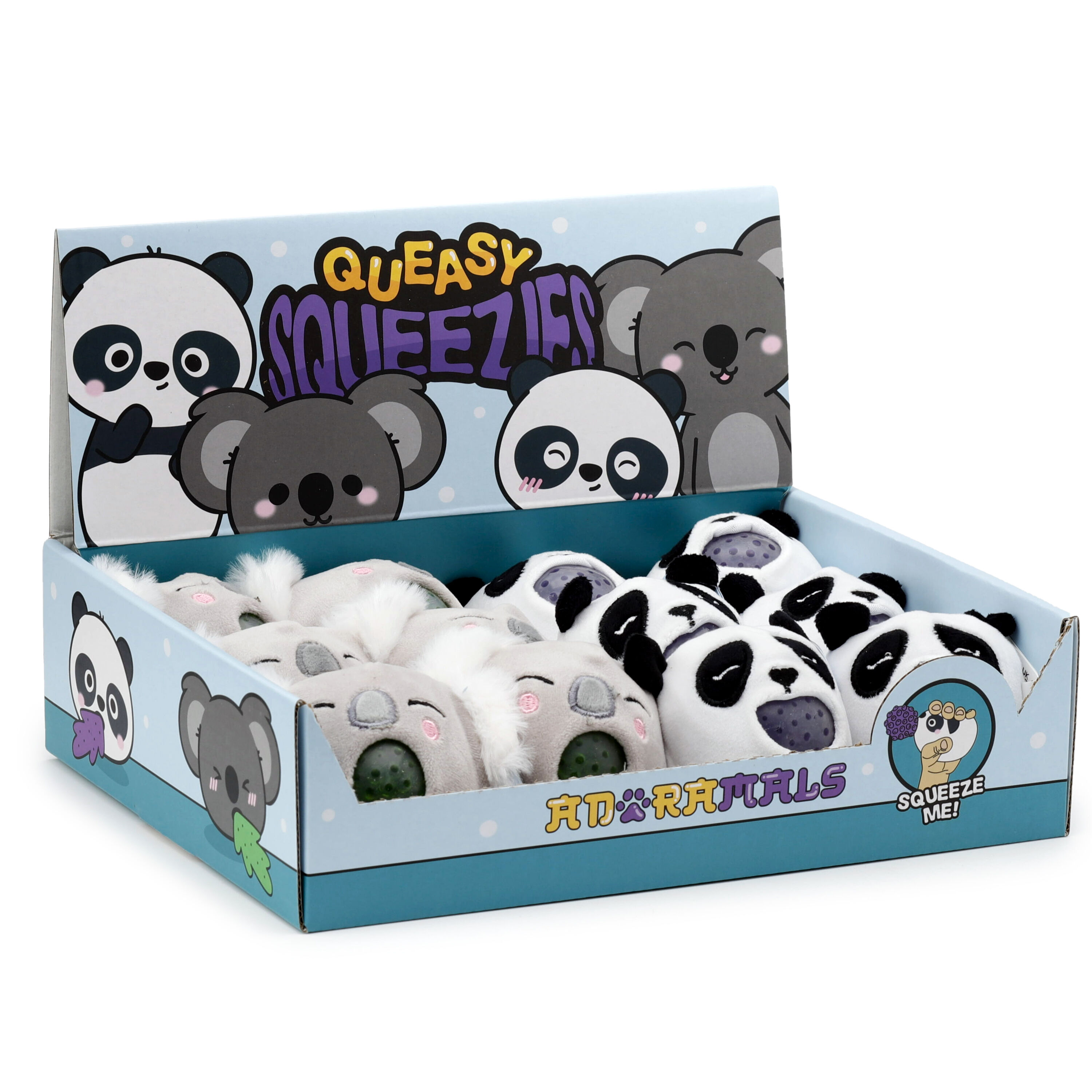 Gniotek pluszowy Panda Koala 1 szt. mix wzorów TY751