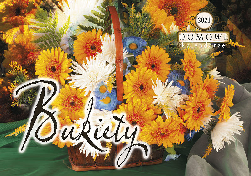 Terminarz 2021 domowy mip bukiety