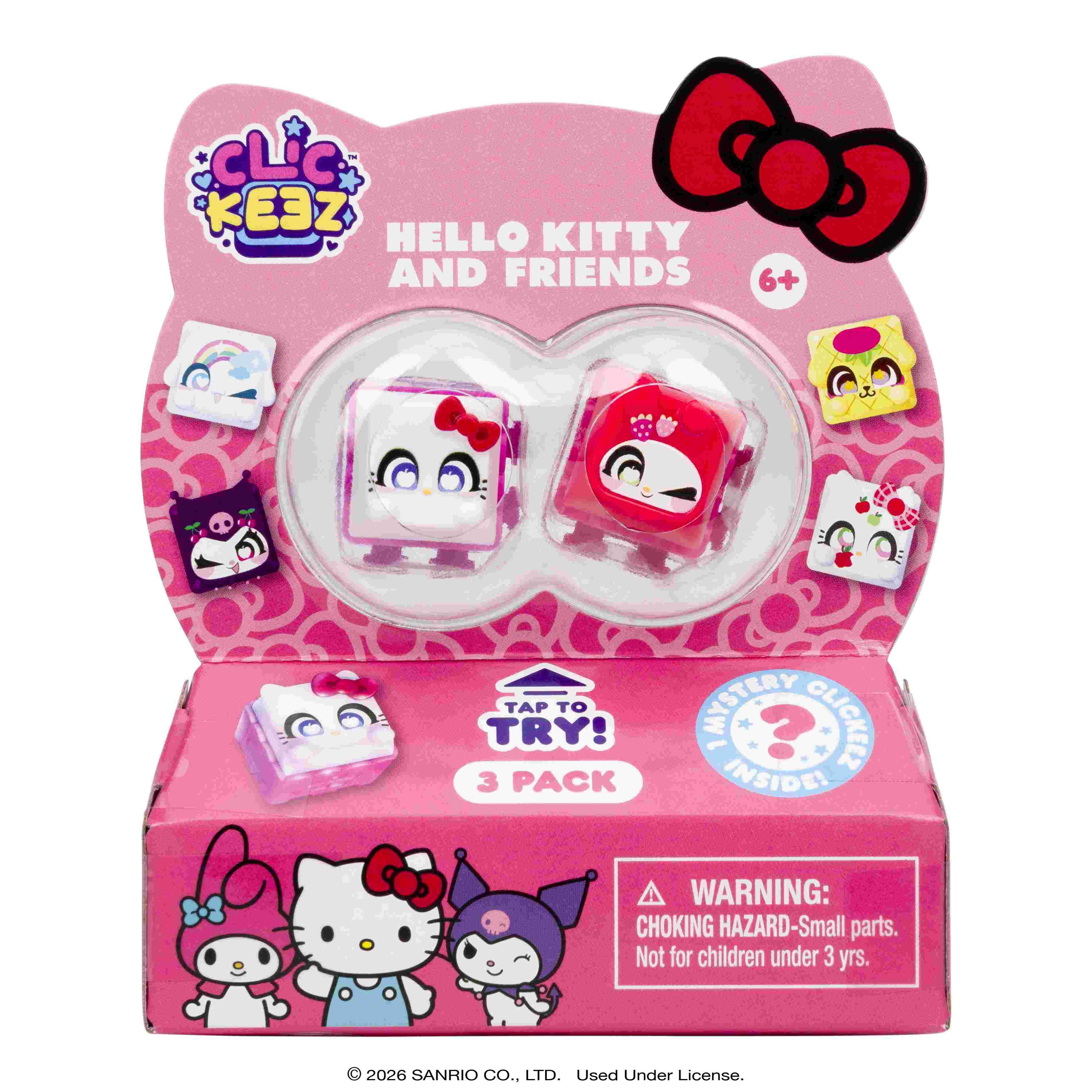 Clickeez Hello Kitty and Friends 3szt.mix