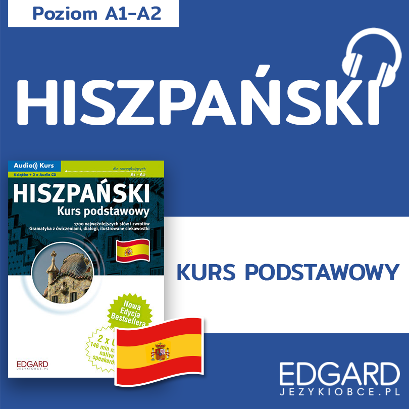 Hiszpański. Kurs podstawowy mp3 (audiobook MP3)
