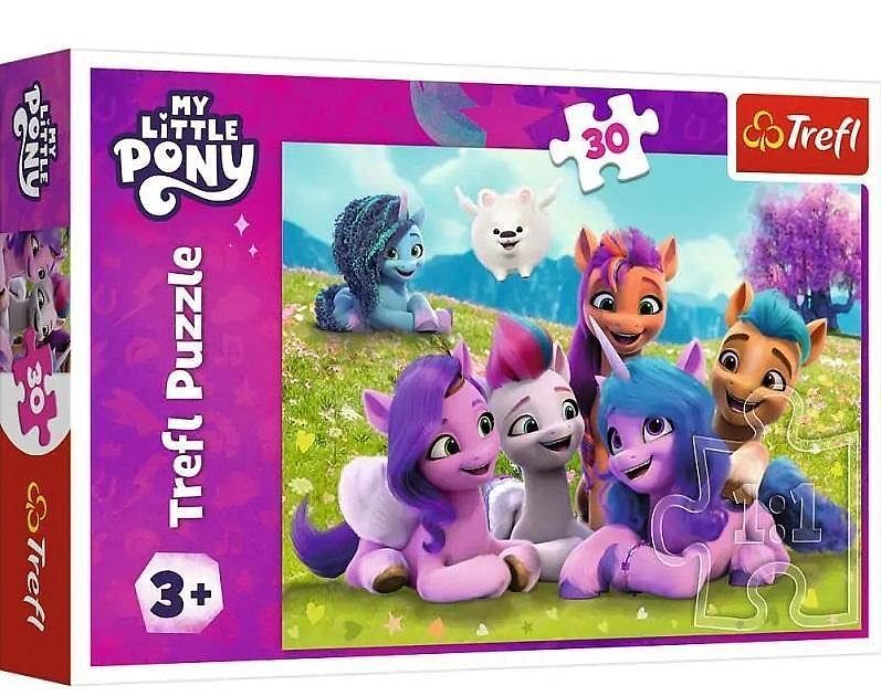 Puzzle Przyjacielskie Koniki Pony 30