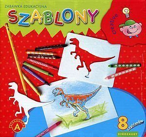 Szablony. Dinozaury. Zabawka edukacyjna