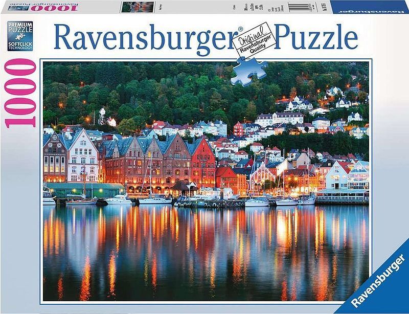 Puzzle 2d 1000 bergen norwegia 19715