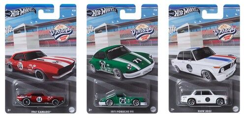 Hot Wheels Vintage Racing Club HRT81 mix