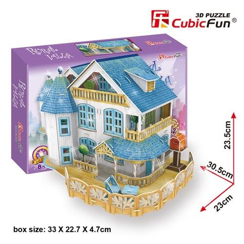 Puzzle 3D Rural Vila Domek dla lalek