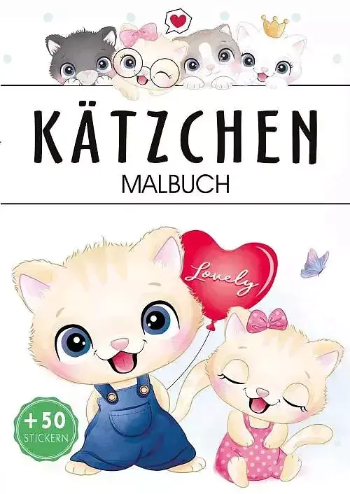 Kätzchen. Malbuch